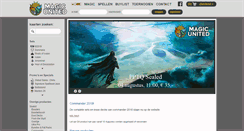 Desktop Screenshot of magicunited.nl
